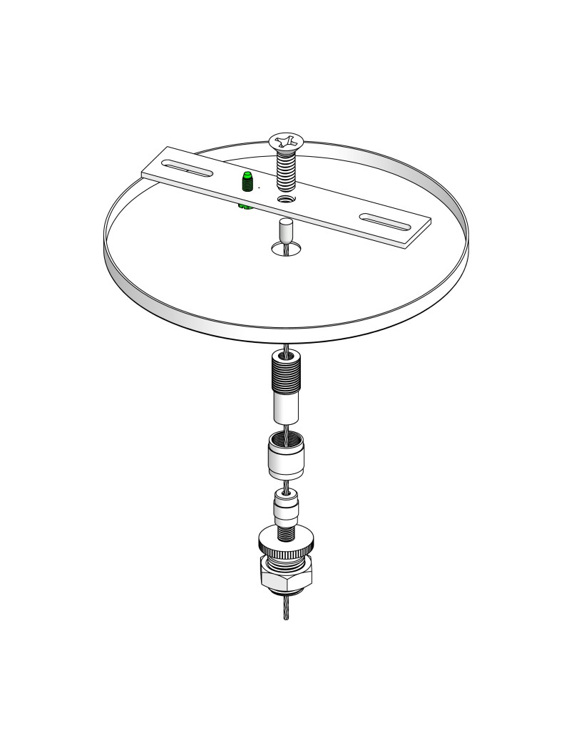 Non-Feed Kit J-Box MountSeries # 22 - Pendant Systems