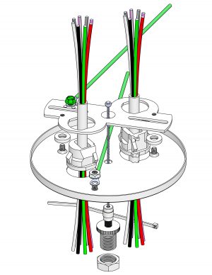 Cable Feed Kit Assemblies - Pendant Systems